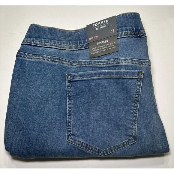 torrid Denim - NWT Torrid Lean Jean Super Skinny Super Soft High Rise  TALL Jean Size‎ 4T/26W